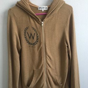Wildfox zip up Hoodie